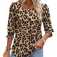 Casual Vrouwen Blouses Met Driekwart Mouwen