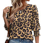 Casual Vrouwen Blouses Met Driekwart Mouwen
