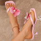 🌸Driedimensionale bloemen elegante sandalen