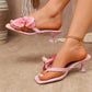 🌸Driedimensionale bloemen elegante sandalen