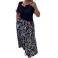 🔥50% KORTING🔥Dames Casual Patchwork Jurk