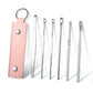 Draagbare Screw Earpick 6-delige set