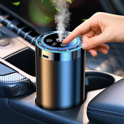 🚗Zomerverkoop - 55% korting🔥Smart Car Diffuser Set met Licht- & Sproeimodi