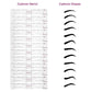 🔥(Nu zomer uitverkoop - 50 % KORTING) InstaBrow stencil set