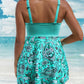 🌟Strap Top & Fitted Zwemshort Deelbaar Badpak - Klaar voor het strand!👙🩳