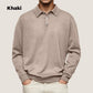 Comfortabel herenoverhemd met lange mouwen en revers