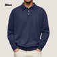 Comfortabel herenoverhemd met lange mouwen en revers