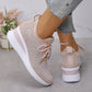 🎁2026 Nieuw binnen 50% KORTING💥👟 ✨Ademende Mesh Sneakers Met Strass: Fijn Voor De Zomer, Mooi Voor Elke Outfit!