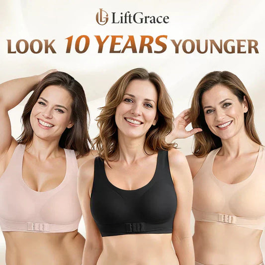 🔥Nieuwjaarsspecials🔥⚡Meer dan 50.000 verkocht!🏆 Ondersteunende, draadloze hefbeha voor comfort de hele dag door