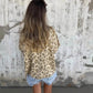 😍 [S-4XL] 🐆 Dames zachte casual luipaard bedrukt shirt💖