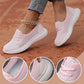 Ademende Instapper Dameschoenen met Platte Zool