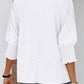 Damesmode 3/4 Mouw Basic T-shirts met Ronde Hals
