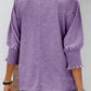 Damesmode 3/4 Mouw Basic T-shirts met Ronde Hals