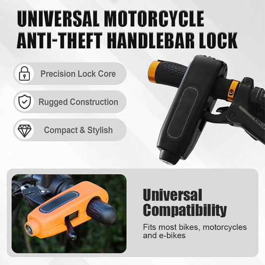 Universeel antidiefstalslot voor motorfietsen