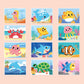 EVA-schuim cartoon dieren DIY-stickers voor kinderen
