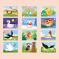EVA-schuim cartoon dieren DIY-stickers voor kinderen