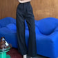 Veelzijdige broek met hoge taille en wijde pijpen