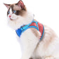 Anti-ontsnappingsreflecterend kattenharnas met riem