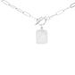 Kruis hangertje met paperclip-ketting