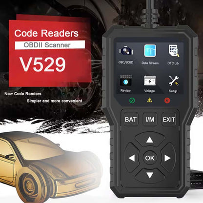 ⏳Tijdelijke aanbieding! 55% korting!! 🔥Geavanceerd OBD2-diagnoseapparaat, professionele uitlezer voor motorfoutcodes, ondersteunt resetfuncties en realtime gegevensbewaking.