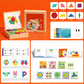 🎁Vroege kerstuitverkoop 50% KORTING🔥Houten magnetische patroonblokkenpuzzel set🧩