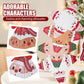 Kerstmis driehoekige geschenkdoos set