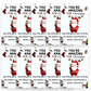 🔥Hot Sale 50% KORTING🎁Kerstserie kerstkaarten