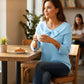 Damesbreisweater met strik
