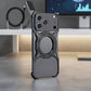 Frameloze telefoonhoes met ringstandaard voor iPhone