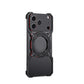 Frameloze telefoonhoes met ringstandaard voor iPhone
