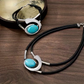 ✨ Vintage Boho Sieraad Set – Ketting & Armband Met Geometrisch Ontwerp & Zacht Leer (Veelkleurig)!
