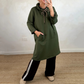 💃Oversized Hoodiejurk met Zakken – Perfect voor Thuis, Werk of Weekend!✨