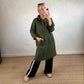 💃Oversized Hoodiejurk met Zakken – Perfect voor Thuis, Werk of Weekend!✨
