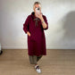 💃Oversized Hoodiejurk met Zakken – Perfect voor Thuis, Werk of Weekend!✨