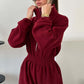 Gezellige warme jumpsuit met ritssluiting aan de voorkant