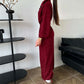 Gezellige warme jumpsuit met ritssluiting aan de voorkant