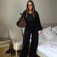 Gezellige warme jumpsuit met ritssluiting aan de voorkant