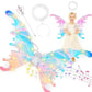 🦋✨ Kinder Elektrische Vlinder Feeënvleugels – Flapperend LED Licht, Gradiënt Ontwerp & Comfortabel Voor Verkleedfeestjes! 👧