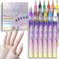 🔥Laatste Dag Promotie 50% KORTING🔥 ✨12 Kleuren Nail Art Pens Set