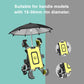 Elektrische fiets Mobiele telefoonhouder Paraplu