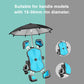Elektrische fiets Mobiele telefoonhouder Paraplu