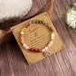 12 Zodiac-stenen kralenarmband met astrologisch tekenbedeltje