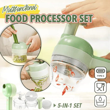 🍳🔪 50% KORTING! Nooit meer uren snijden en hakken! Deze draadloze 4-in-1 keukenmachine met 2 messen hakt, maalt en reinigt alles in seconden – licht, compact en vaatwasserbestendig!