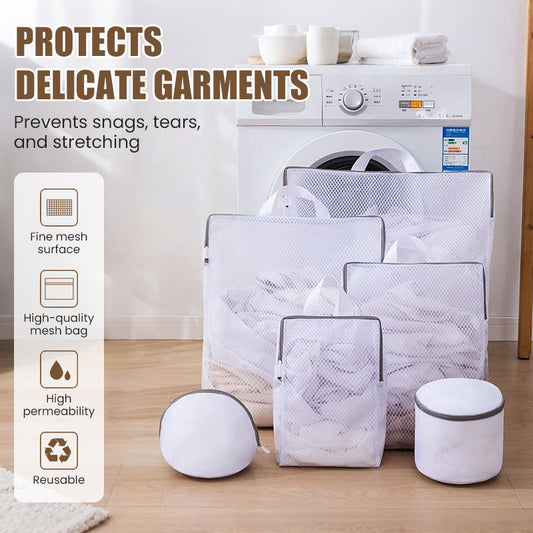 Draagbare waszakken van gaas met handvat