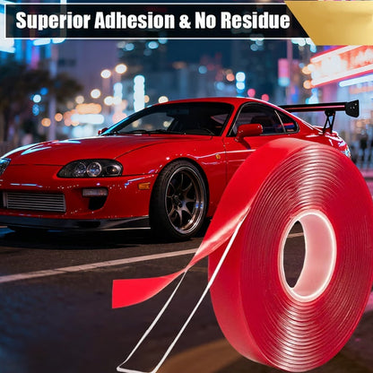 📢📢 Ultra Sterke Dubbelzijdige Tape voor Auto & Woning — 50% KORTING🔥