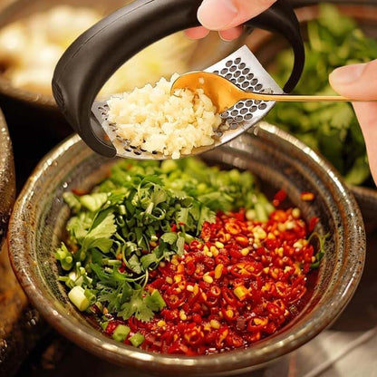 🔥430 Roestvrijstalen ringknoflookpers