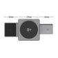 🎉Nieuwjaars Cadeau 50% KORTING!🔋3-in-1 Opvouwbaar Magnetisch Draadloos Laadstation – Snel Opladen Telefoon/Smartwatch/Oordopjes: Compact & Veilig!