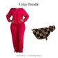 Dames Lange Mouw Top en Wijde Broek 2-Delige Set