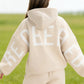 Unisex oversized hoodie met geloofsinspiratie