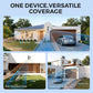 🔍🔍360° pan-tilt 4K-beveiligingscamera met dubbele lens